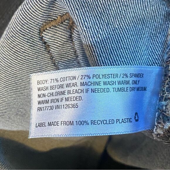 Isabel Maternity Skinny Entubado Pull On Denim Jeans Size 4/27R - Picture 4 of 10